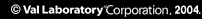 (C) Val Laboratory Corporation 2004