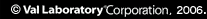 (C) Val Laboratory Corporation 2006