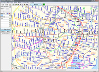 東京近郊路線図